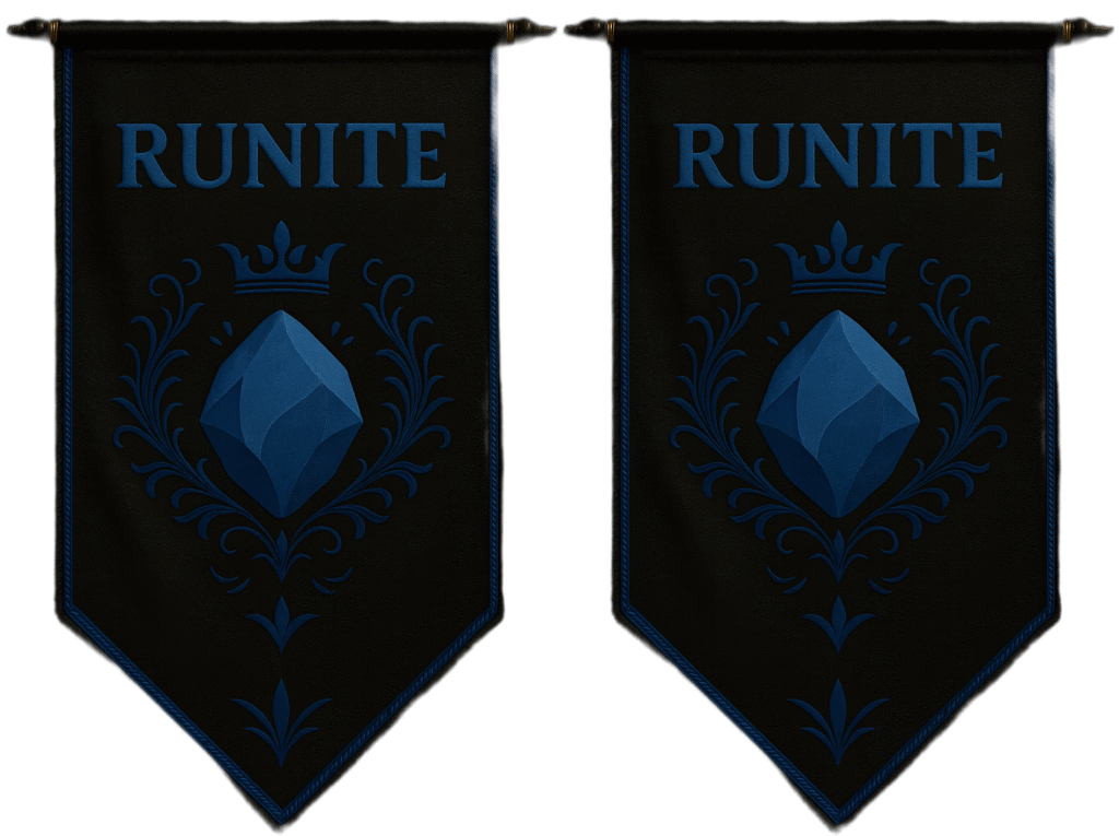 Shepley Capital Runite Tier Membership Flag (Double)