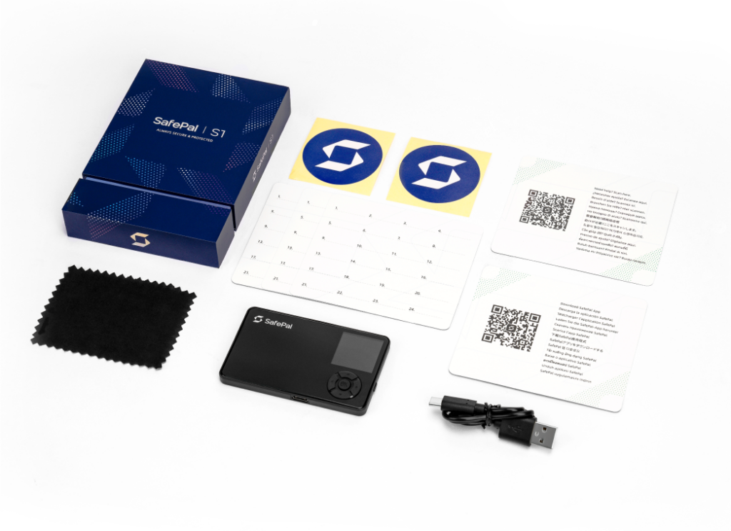 Unboxing SafePal hardware wallet