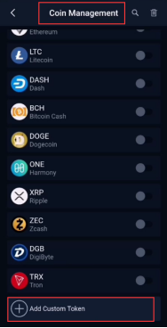 Adding cryptocurrencies to SafePal hardware wallet