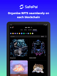 Managing NFTs on SafePal hardware wallet