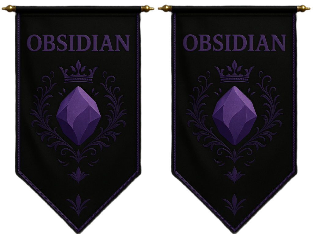 Shepley Capital Obsidian Tier Membership Flag (Double)
